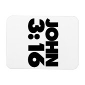 John 3:16 magneet (Horizontaal)