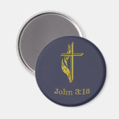 John 3:16 magneet (Voorkant / Achterkant)