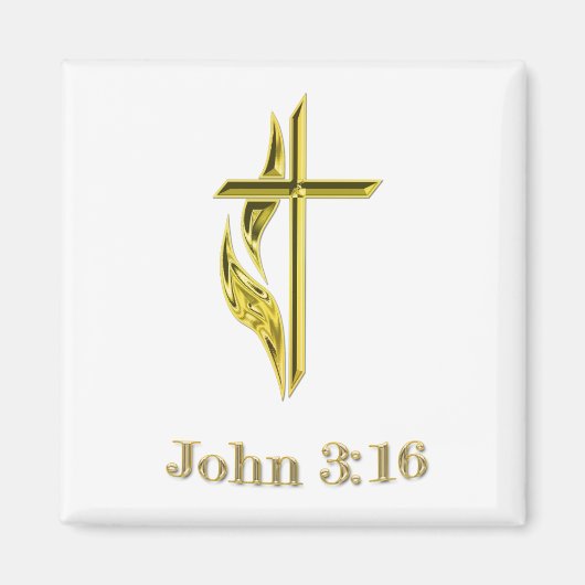 John 3:16 magneet (Voorkant)