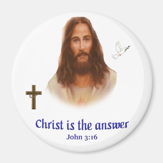 John 3:16 magneet (Voorkant)