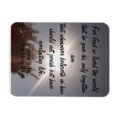 John 3:16 Magnet Magneet (Horizontaal)