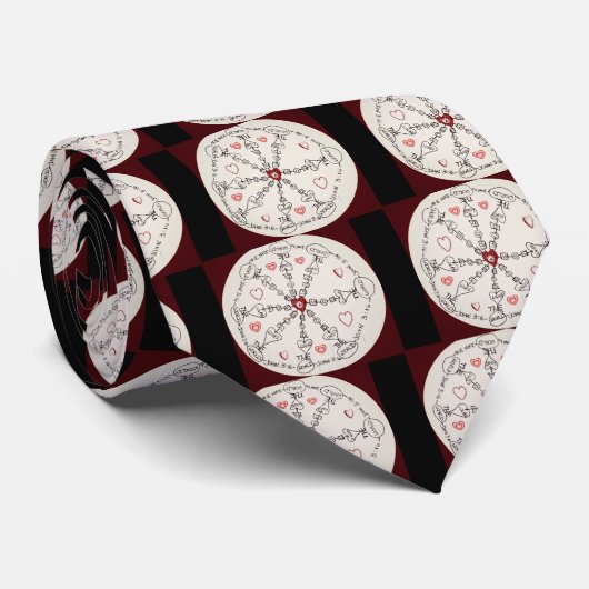 John 3:16 Mandala Stropdas (Opgerold)