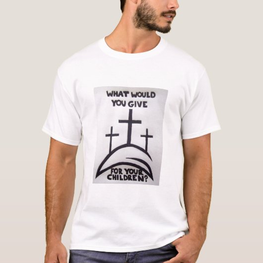 John 3:16 Mannen T-shirt (Voorkant)