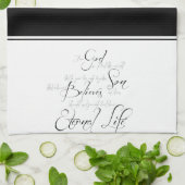 John 3:16 manuscripthanddoek theedoek (Gevouwen)