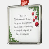 JOHN 3:16 METALEN ORNAMENT (Links)
