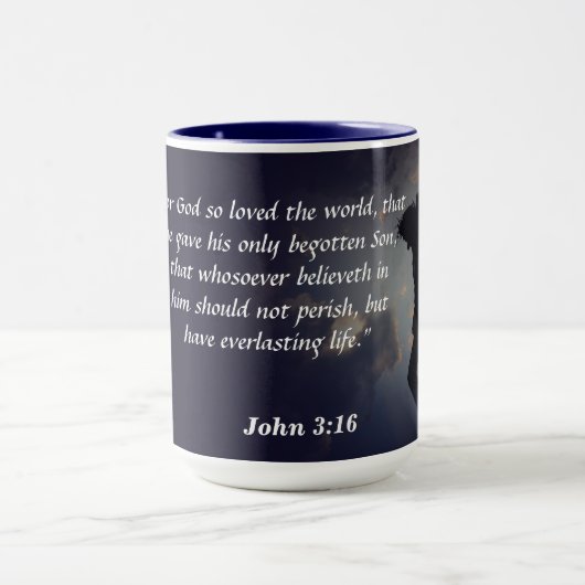 John 3:16 mok (Midden)