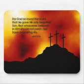 John 3:16 - mousepad muismat (Voorkant)
