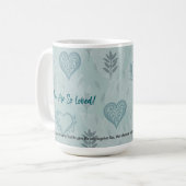 John 3:16 Mug You are so loved Koffiemok (Voorkant links)