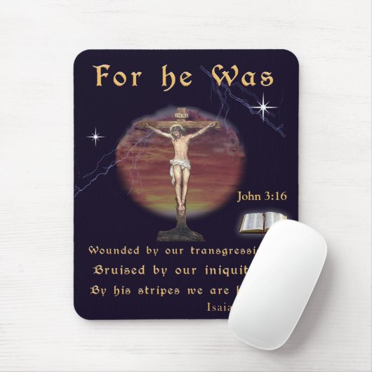 John 3:16 muismat (Met muis)