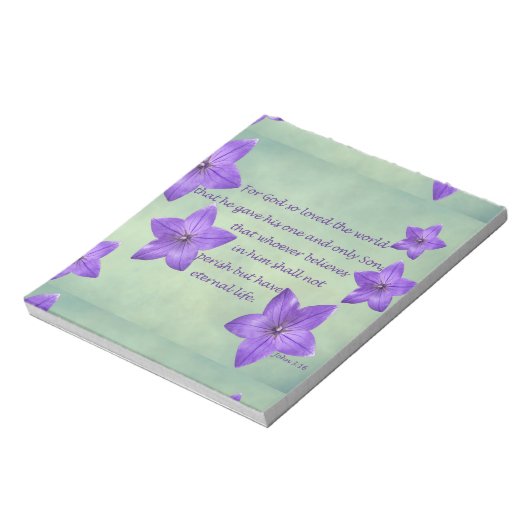 John 3:16 notitieblok (Linkerzijde)