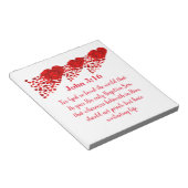 John 3:16 notitieblok (Schuin)