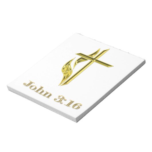 John 3:16 notitieblok (Linkerzijde)