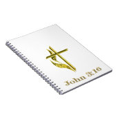 John 3:16 notitieboek (Rechterzijde)
