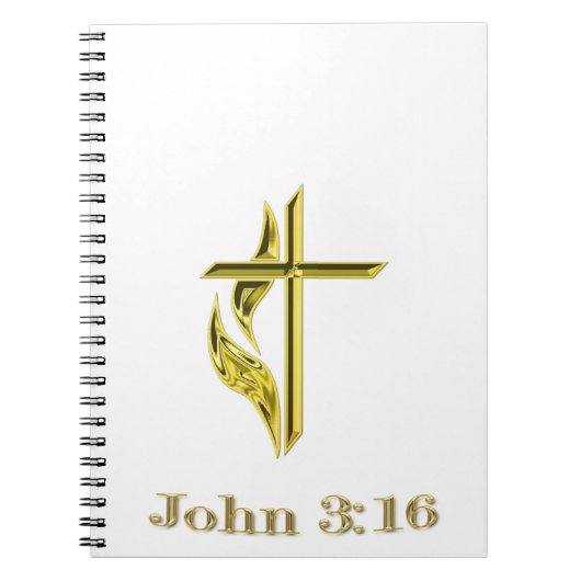 John 3:16 notitieboek (Voorkant)