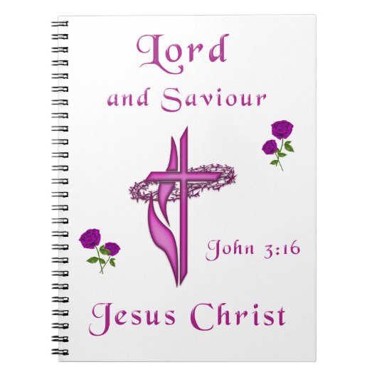 John 3:16 notitieboek (Voorkant)