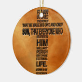 John 3:16 Ornament (Links)