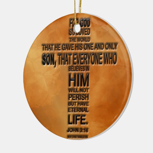 John 3:16 Ornament (Links)