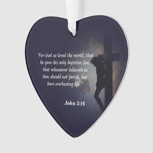 John 3:16 ornament (voorkant)