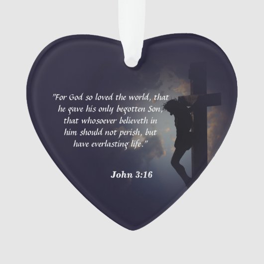 John 3:16 ornament (voorkant)