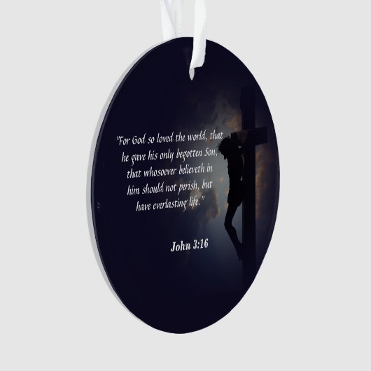 John 3:16 ornament (voorkant)