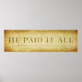 John 3:16 poster (Voorkant)