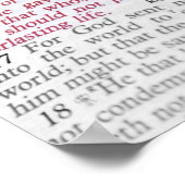 John 3:16 poster (Hoek)