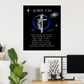 John 3:16 poster (Thuiskantoor)
