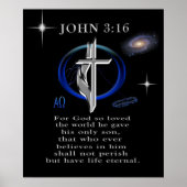 John 3:16 poster (Voorkant)