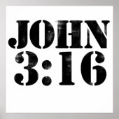 John 3:16 poster (Voorkant)