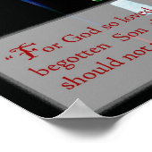 John 3:16 poster (Hoek)