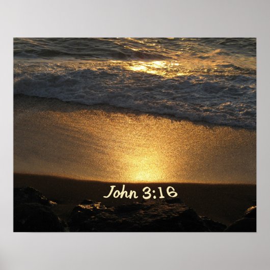 John 3:16 poster (Voorkant)