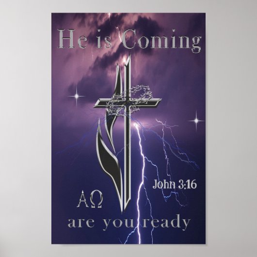 John 3:16 poster (Voorkant)