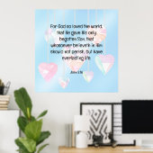 John 3:16 poster (Thuiskantoor)