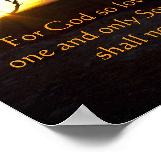 John 3:16 Poster (Hoek)