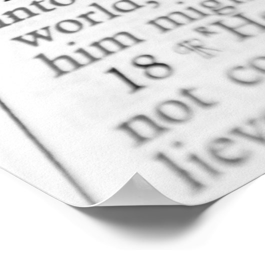 John 3:16 poster (Hoek)