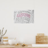 John 3:16 poster (Keuken)