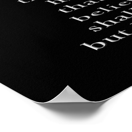 John 3:16 poster (Hoek)