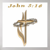 John 3:16 producten poster (Voorkant)
