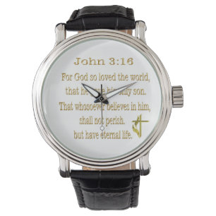 John 3:16 punten horloge