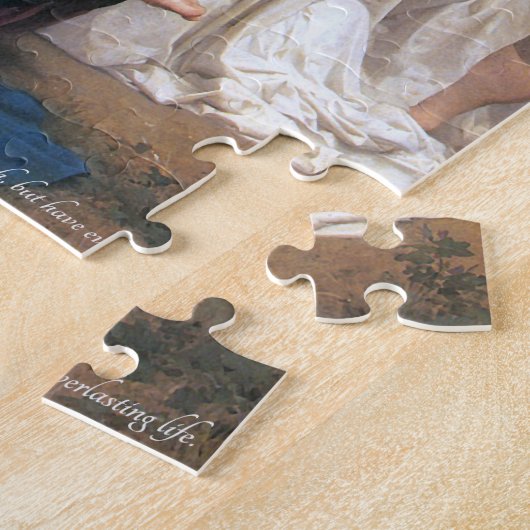 John 3:16 Puzzle Legpuzzel (Zijkant)