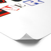 John 3:16 Ransom Note Poster (Hoek)