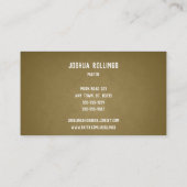 John 3:16 - Religieus kruis Visitekaartje (Achterkant)