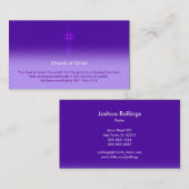 John 3:16 - Religieus kruis Visitekaartje (Voorkant / Achterkant)