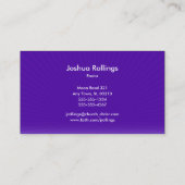 John 3:16 - Religieus kruis Visitekaartje (Achterkant)