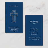 John 3:16 - Religieus kruis Visitekaartje (Voorkant / Achterkant)