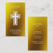 John 3:16 | Religieus kruis Visitekaartje (Voorkant / Achterkant)