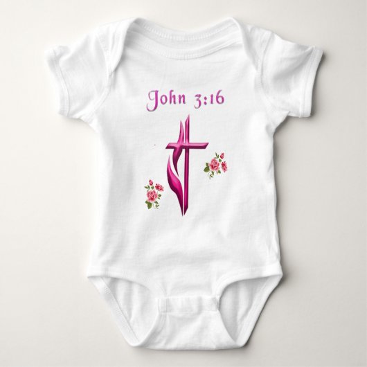 John 3:16 romper (Voorkant)
