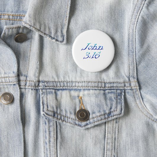 John 3:16 ronde button 5,7 cm (In situ)