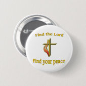 John 3:16 ronde button 5,7 cm (Voorkant /achterkant)