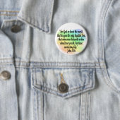 John 3:16 ronde button 5,7 cm (In situ)